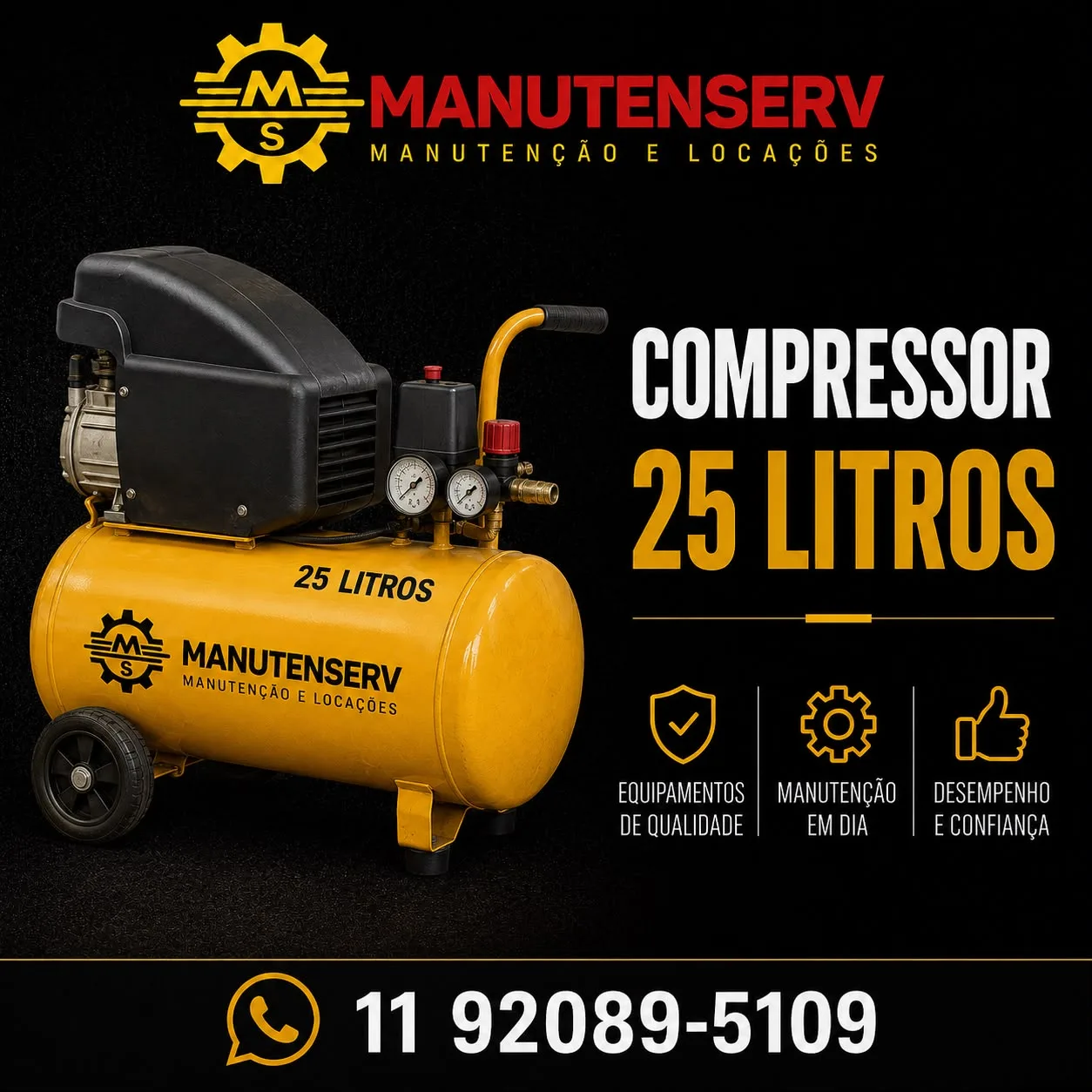 Compressor 25 litros