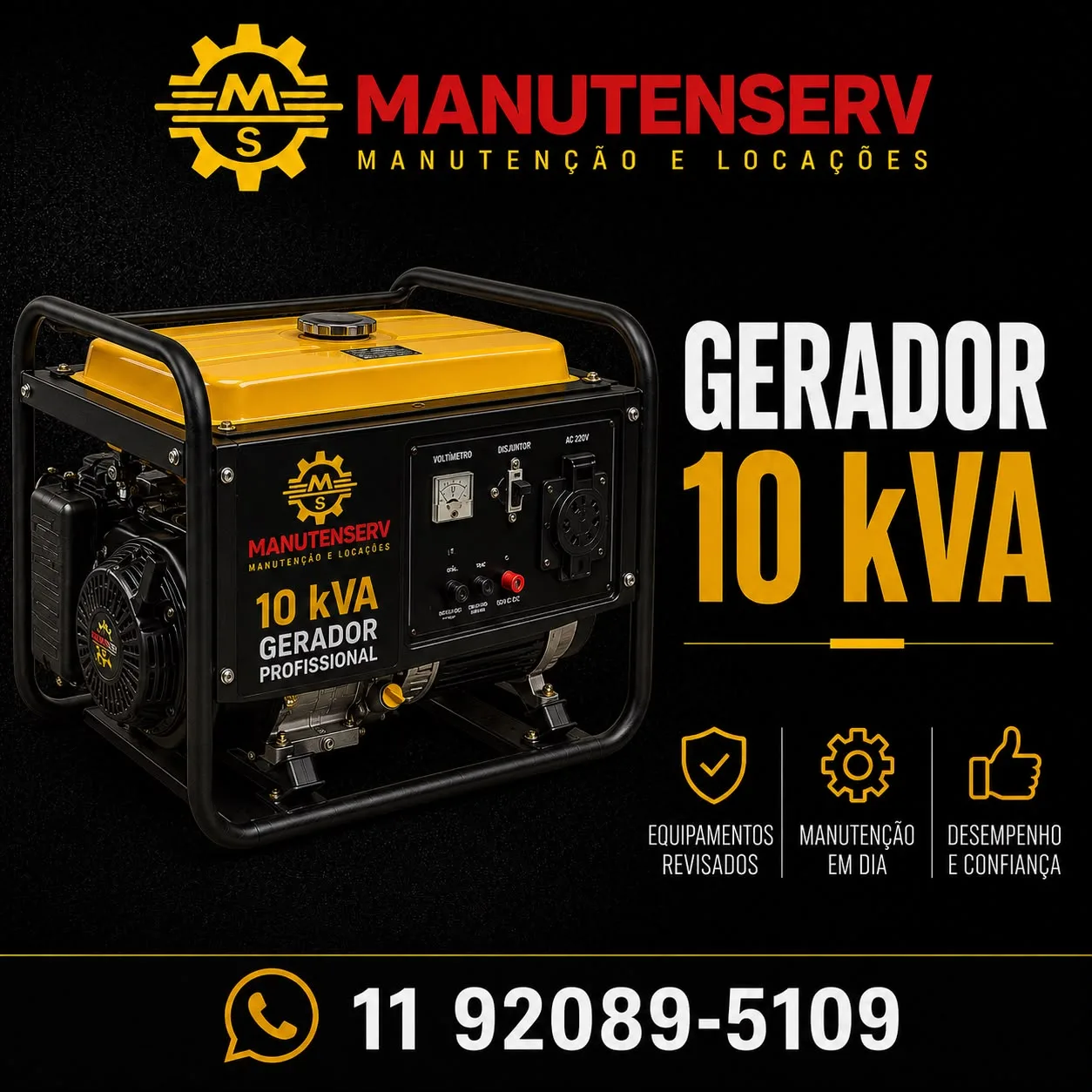 Gerador 10 kVA