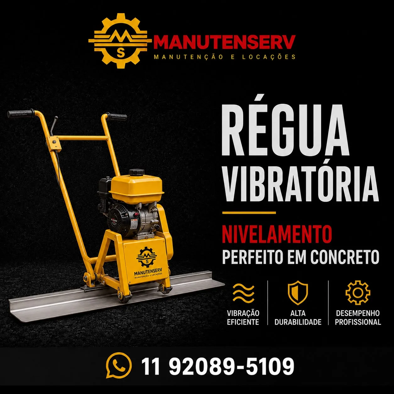 Régua vibratória