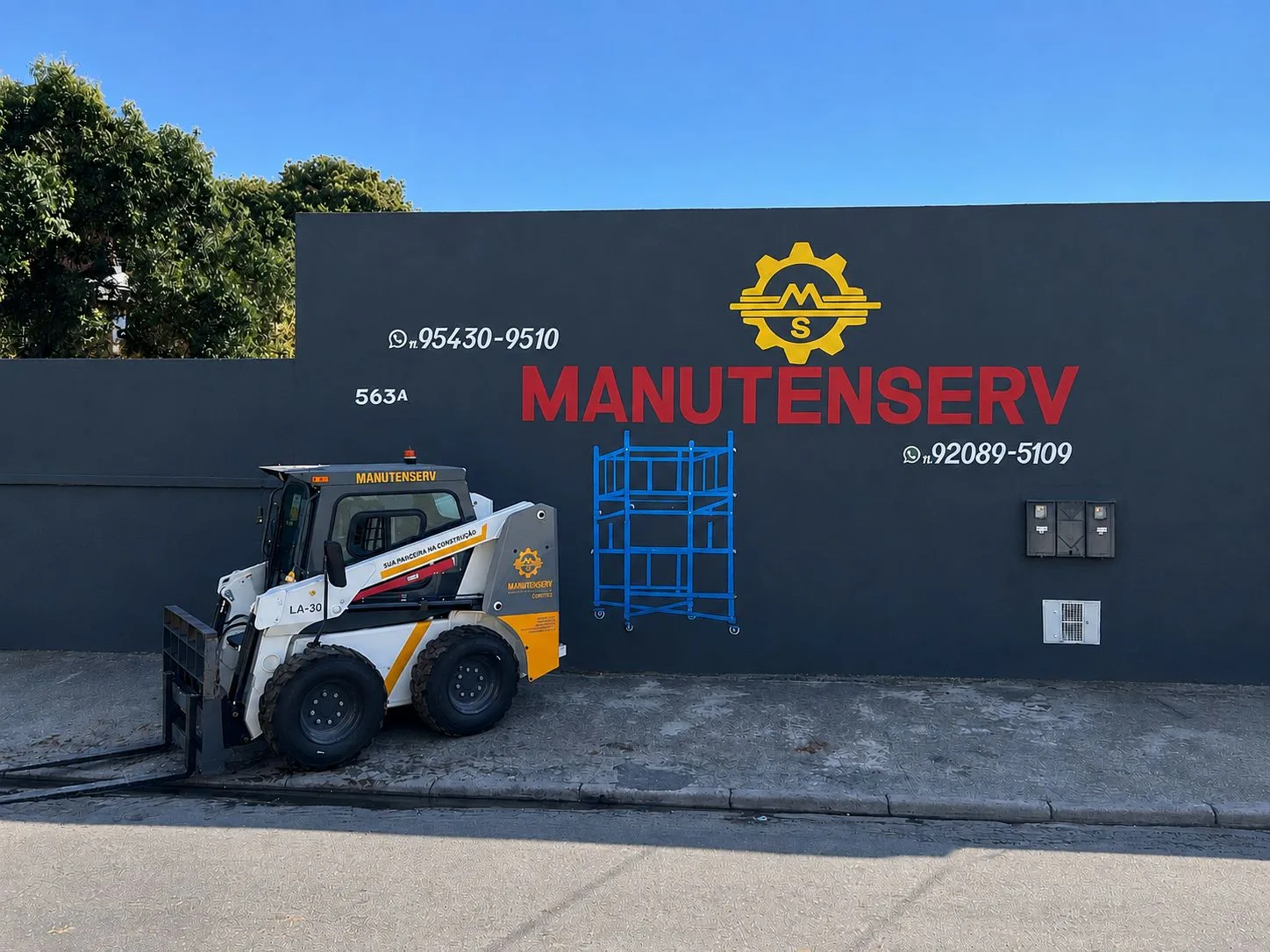 Fachada da Manutenserv em Embu das Artes
