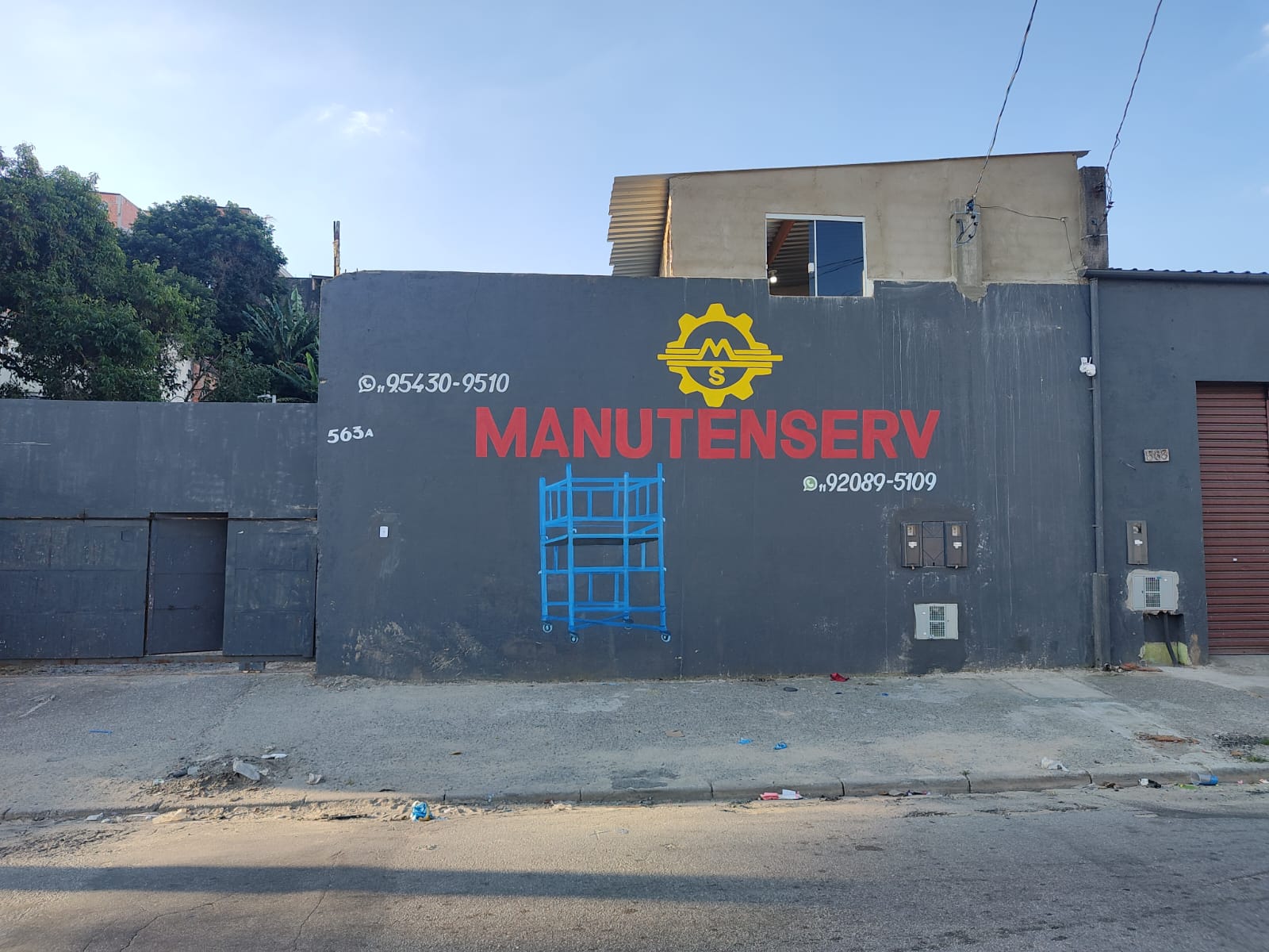 Fachada Manutenserv - Embu das Artes